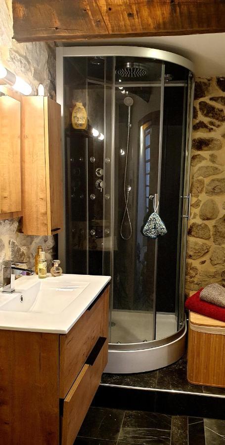 Apartamento L'Huile Et L'Eau Antraigues Exterior foto