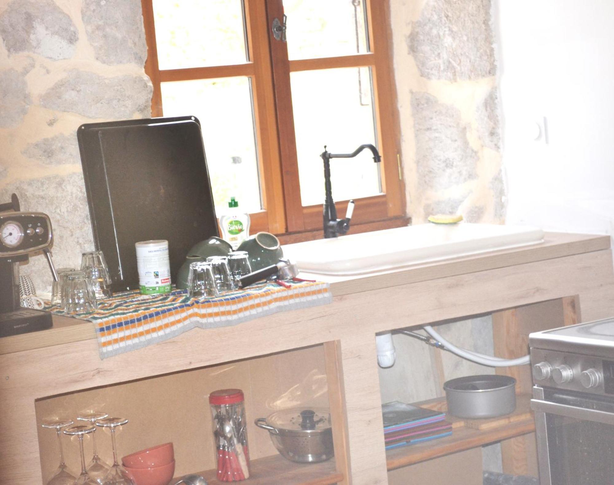 Apartamento L'Huile Et L'Eau Antraigues Exterior foto